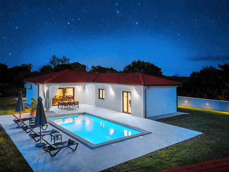 Ferienhaus in Glavani, Barban f&uuml;r max. 5 Personen