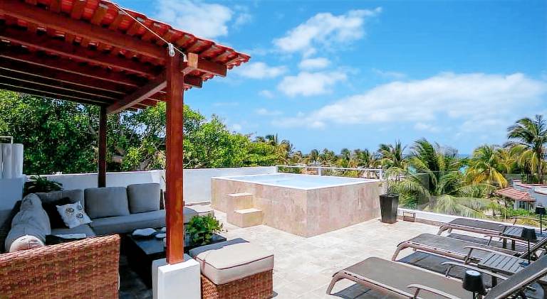 House with pool in Playa del Carmen