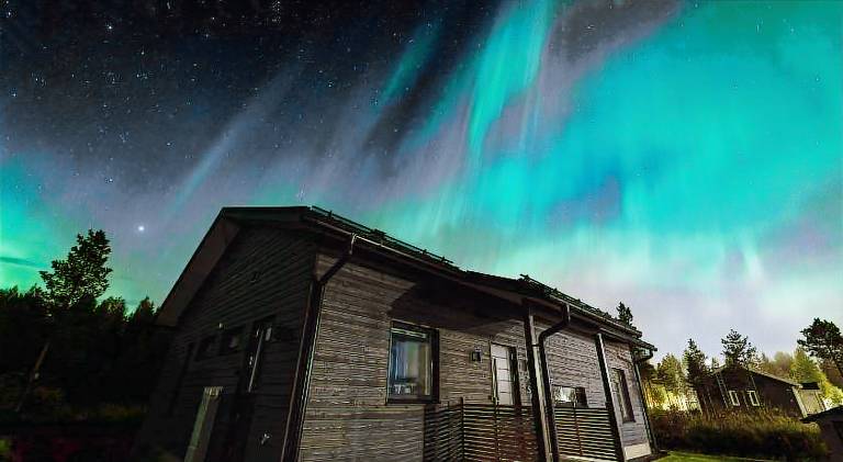 Villa with hot tub in Rovaniemi