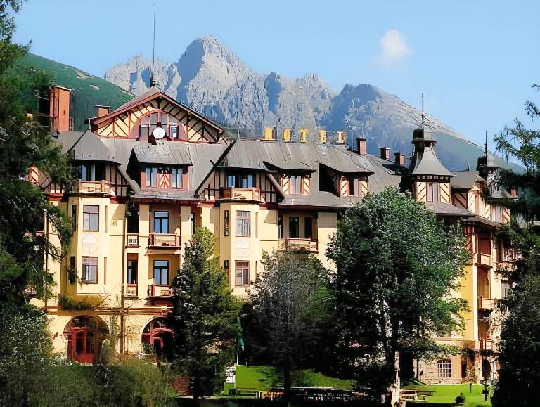 Grand hotel Stary Smokovec in Vysoké Tatry