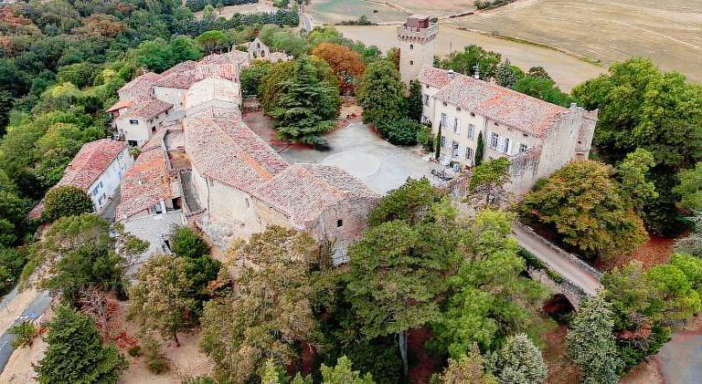 Le Chateau de La Pomarede in Castelnaudary