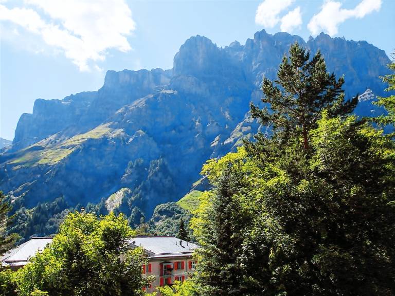 Ferienwohnung mit Hund in Leukerbad, Albinen f&uuml;r max. 4 Personen