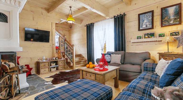 Domek w stylu alpejskim Szaflary