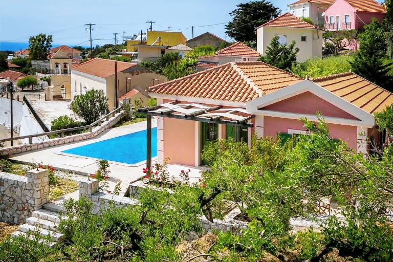 Villa 'Country Atheras' with Sea View, Wi-Fi and Air Conditioning in Kefalonia