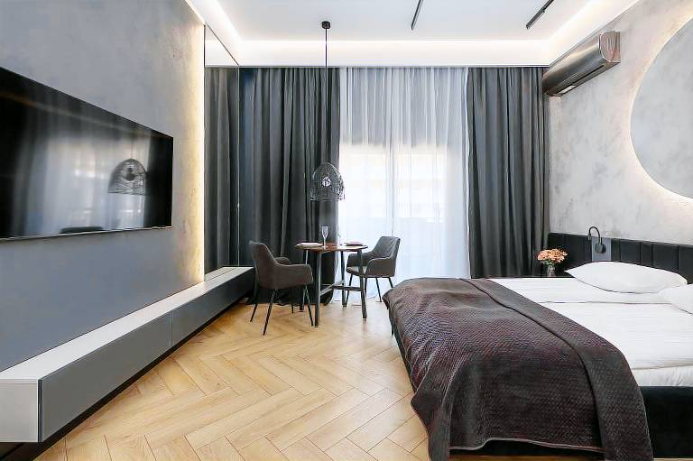 Traugutta 74 Wroclaw Modern Studio Parking Air Conditioning Balcony Pet Friendly — photo 4