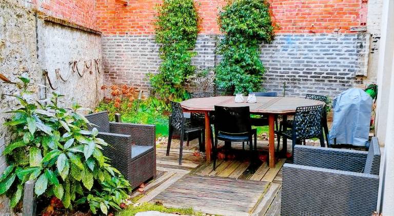 House with patio in Cabourg