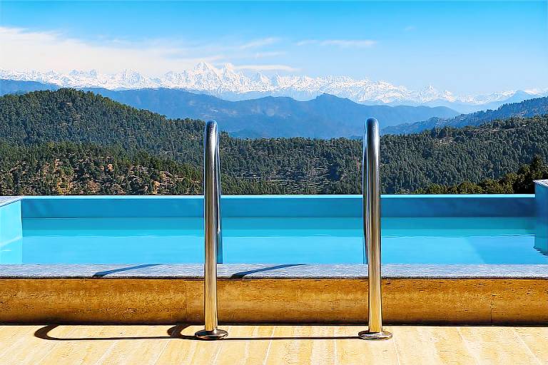 Spellmount - Himalayan View Infinity Pool Resort in Kausani — photo 2