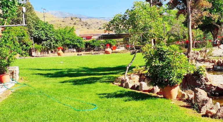 Apartment with patio & yard | Suitable for remote work in Lesvos