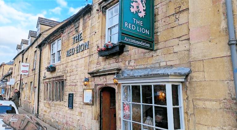 The Red lion in Chipping Campden
