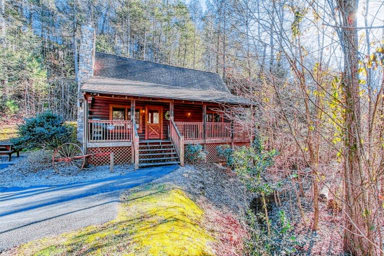 Children-friendly cabin with private pool | Pets are welcome — photo 3