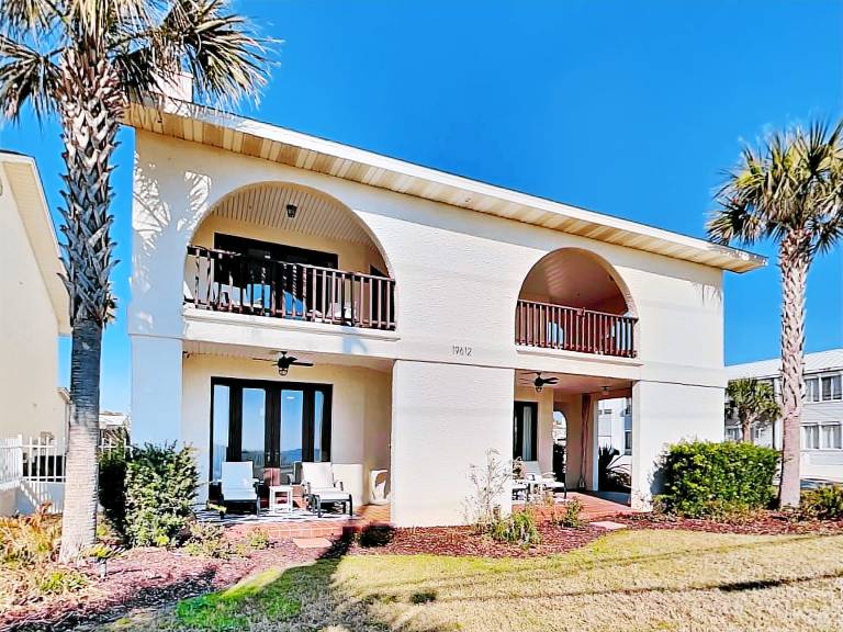 Hus Lullwater Beach On Gulf Of Mexico