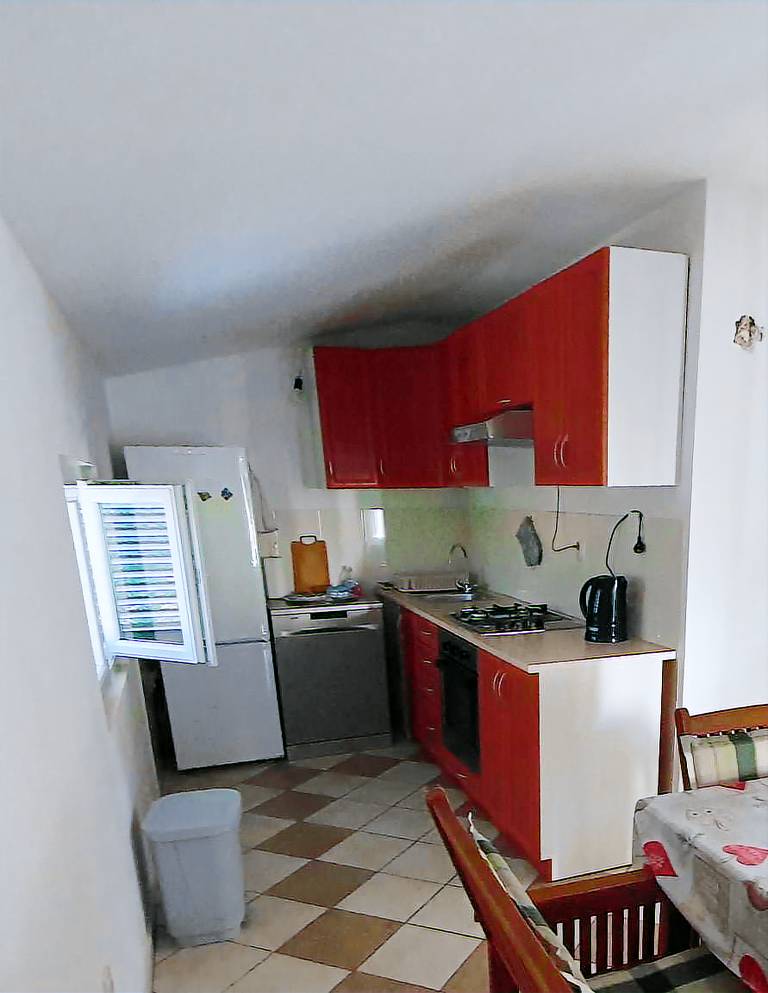 Two bedroom apartment with terrace and sea view Seline, Paklenica (A-17390-a) — photo 4