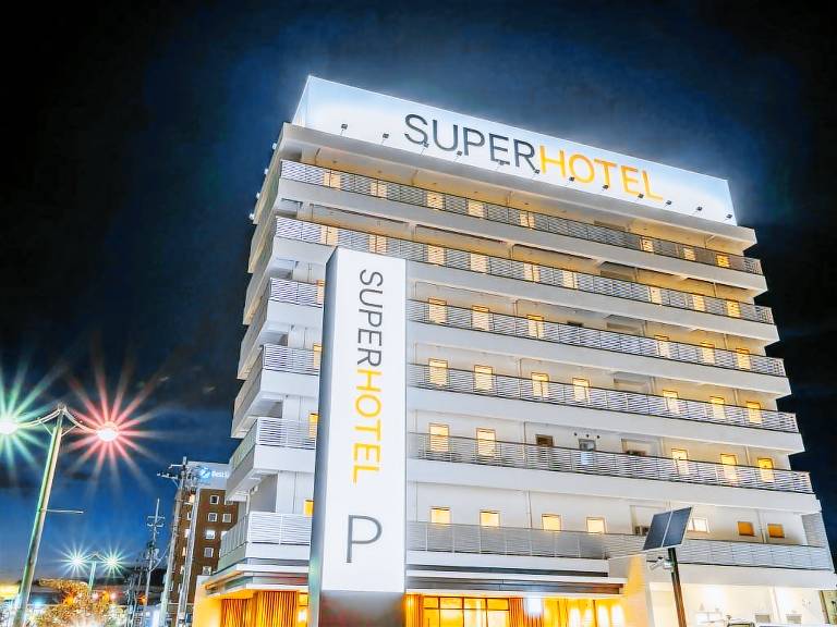 Super Hotel Yamagata Sakurambo Higashine Station Front