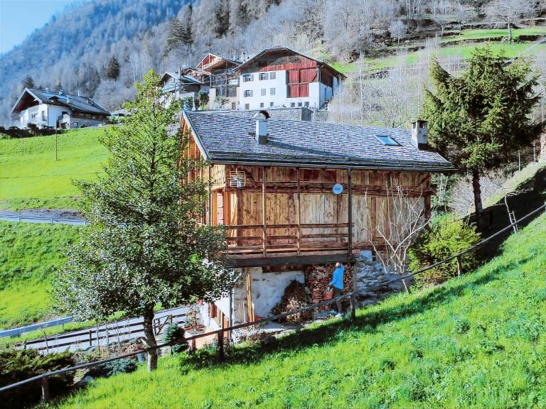 Domek w stylu alpejskim  Rabbi