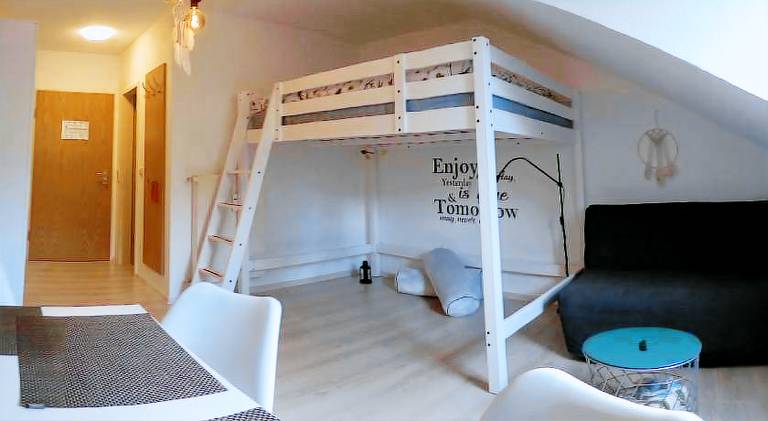 Rental apartment with terrace, garden & sauna in Philippsreut