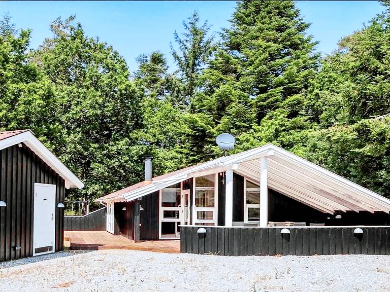 Ferienhaus mit Hund inHals, Bisnap  f&uuml;r max. 6 Personen