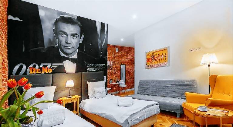 Serviced apartment with terrace in Lódz