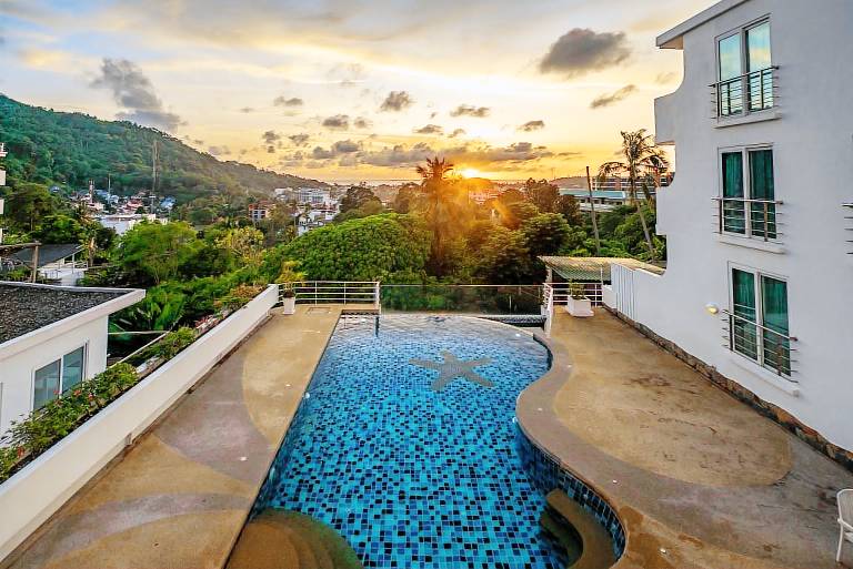 Ferienwohnung in Kata Beach, Karon f&uuml;r max. 4 Personen