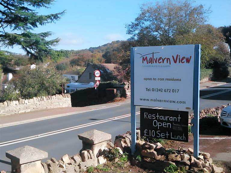 Malvern View in Tewkesbury