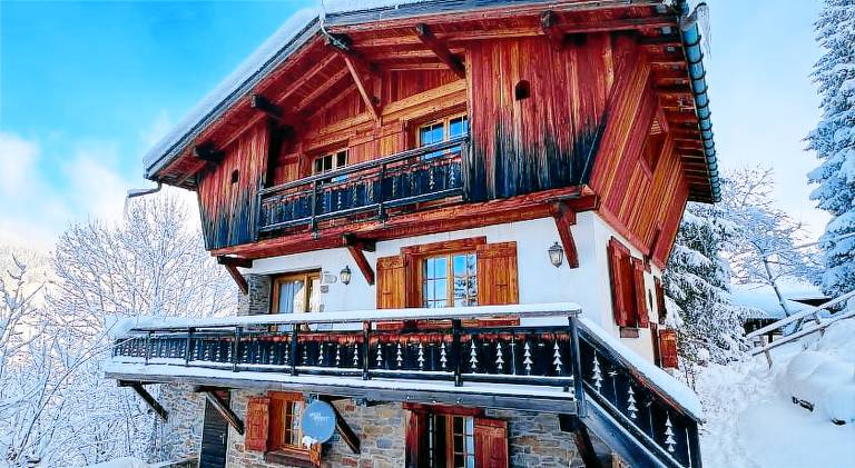 Loue chalet Megeve proximite pistes Rochebrune et centre-ville in Combloux