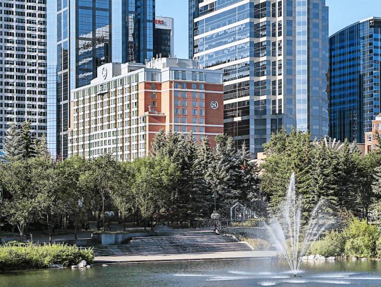 Sheraton Suites Calgary Eau Claire in Calgary, AB