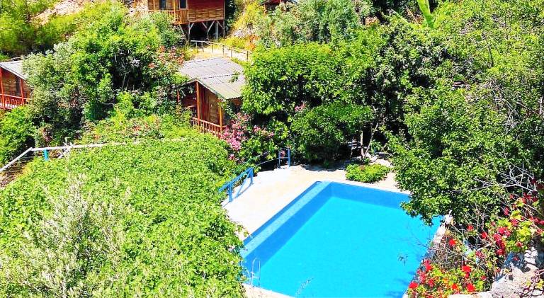 Nice lodge with yard, patio & pool | Pets are welcome — photo 4