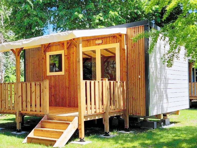 Chalet with pool & patio | Pool view — photo 2