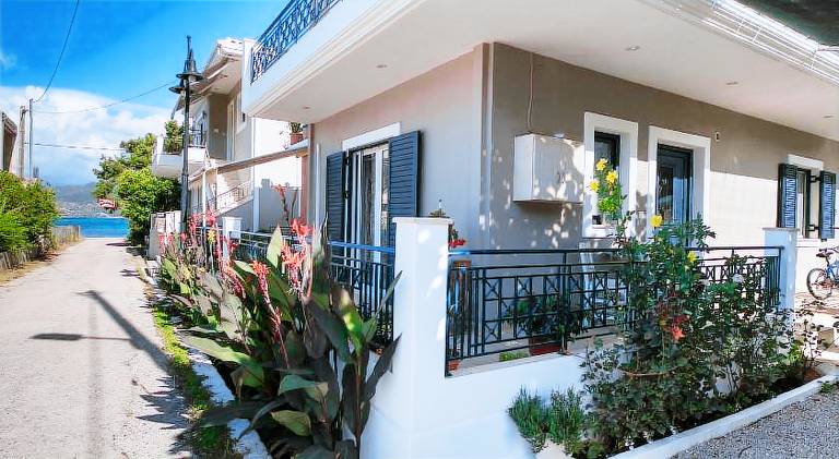 Beautiful vacation home with patio & garden | Pet-friendly in Lefkada
