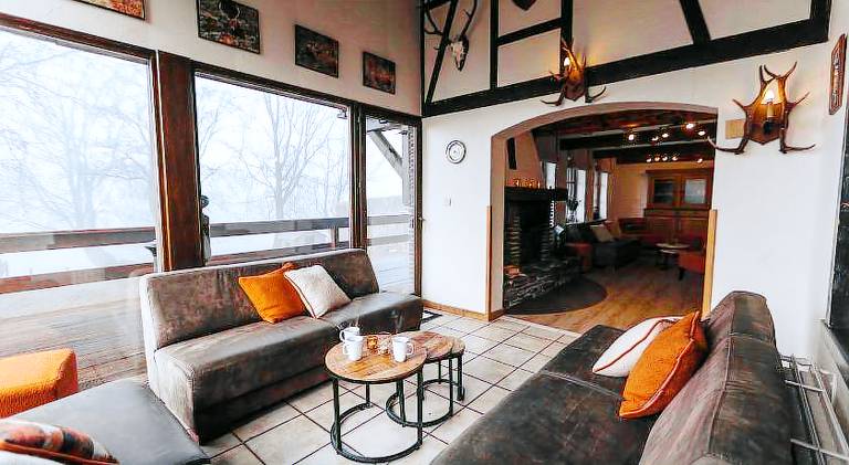 Le Grand Cerf 25 pers, Malmedy- Chalet rustique, jardin — photo 4