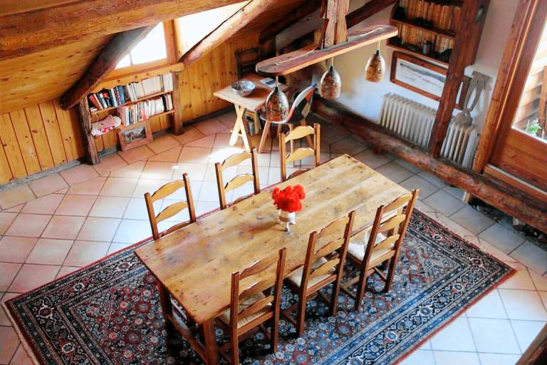 House with sauna, patio & barbecue | Mountain view in Monetier-les-Bains