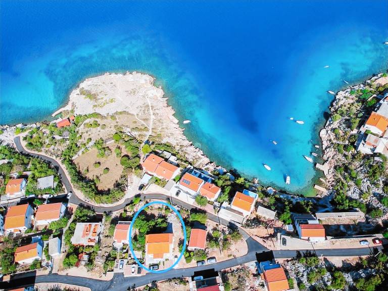 Ferienwohnung in Prizna , Kroatien für max. 2 Personen