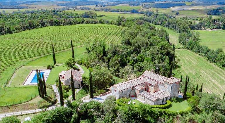 La Gazzara Castell'in Villa in Castelnuovo Berardenga