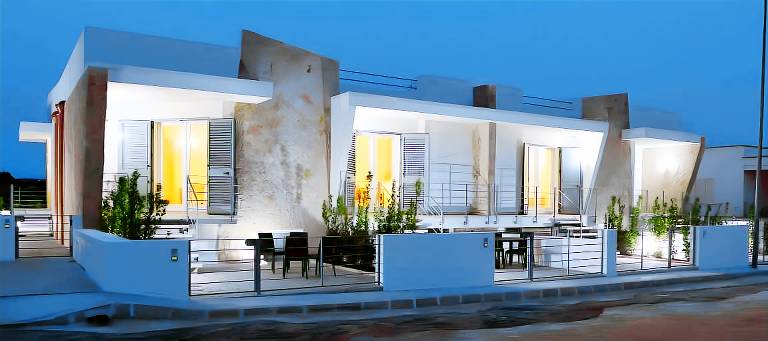 Villa 'Alma Maldive Del Salento' with Private Terrace, Wi-Fi and Air Conditioning — photo 2