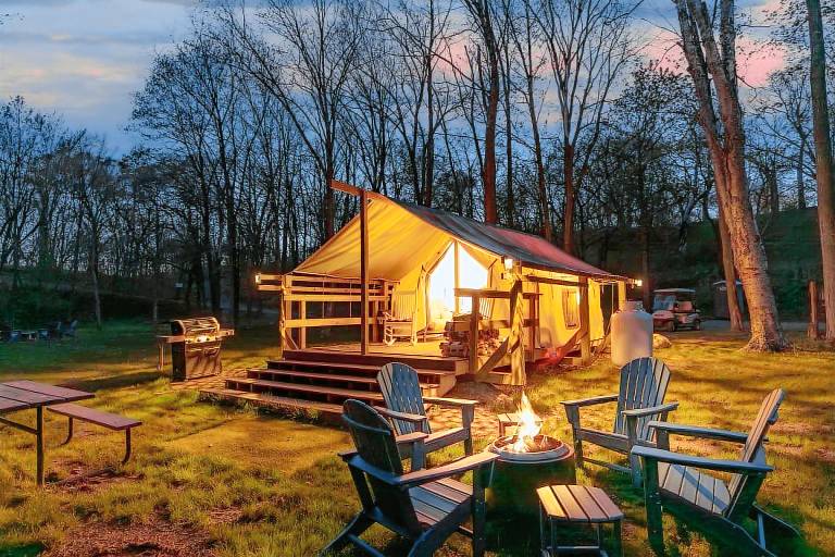 Camping Unterkunft