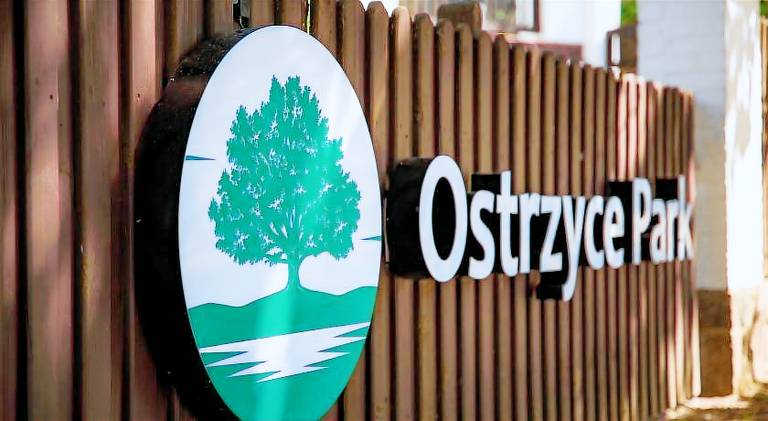 Ostrzyce Park in Somonino