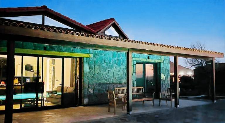 Villa with private pool, yard & patio in Mugla