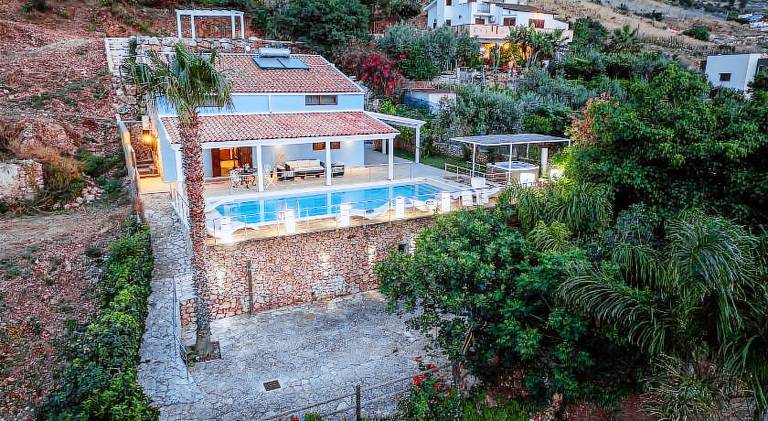 Villa Luna Scopello in Castellammare del Golfo