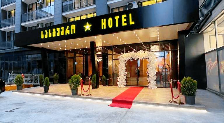 Serviced apartment with terrace in Batumi