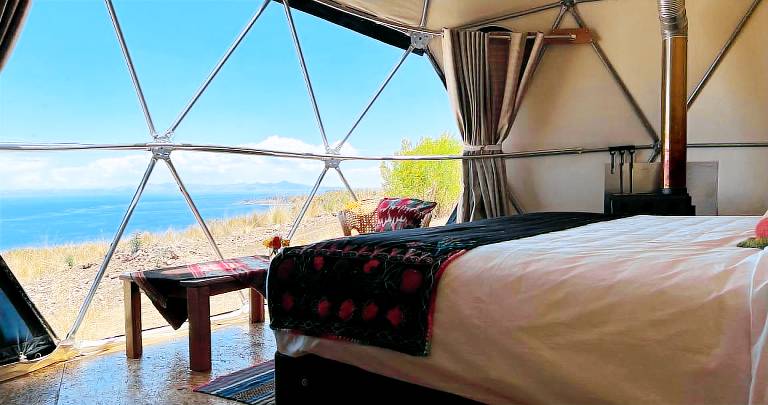 Sustainable Domes with Luxurious Comfy Interior in Puno, Peru — photo 3