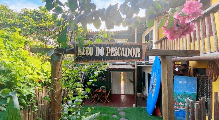 Beco do Pescador in Porto Seguro
