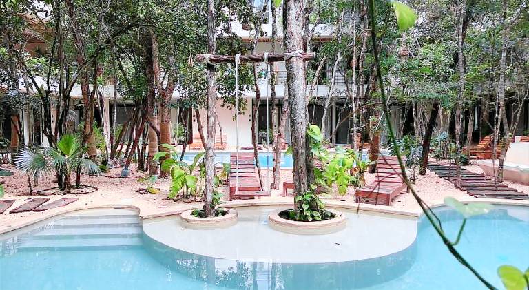 Holiday apartment with pool in Tulum