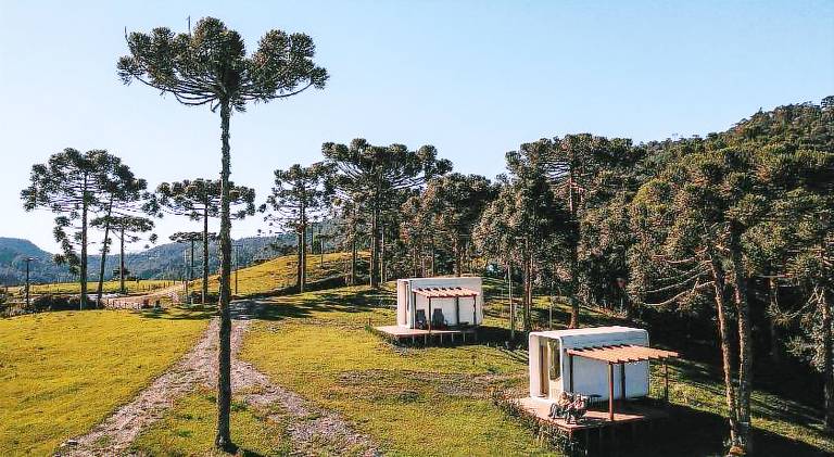 Vacation home with BBQ & garden in Urubici