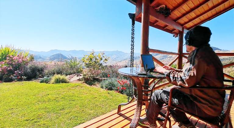 Lodge with yard | Pets allowed in São Bento do Sapucaí