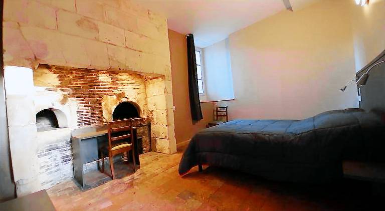 Chambre au chateau de Gresillon in Saumur