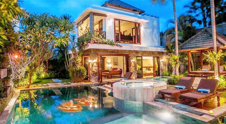 Beautiful villa with jacuzzi & pool | Pets are welcome in Kuta