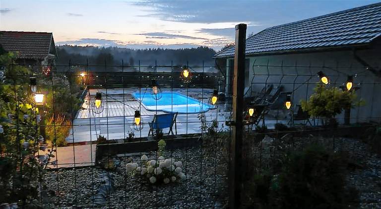 House with pool in Mikolajki
