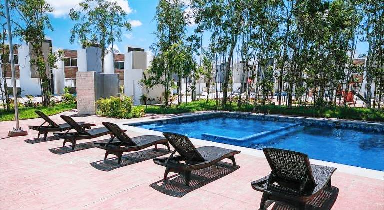 House with pool in Playa del Carmen