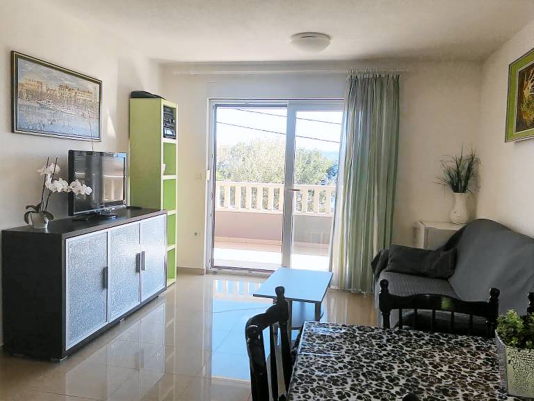 Two bedroom apartment with terrace and sea view Duće, Omiš (A-5261-b) — photo 2