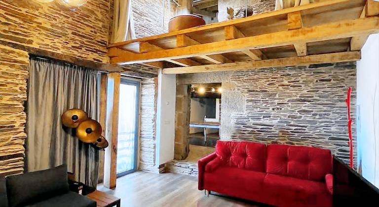 House with grill, garden & terrace | Dogs allowed in Lugo