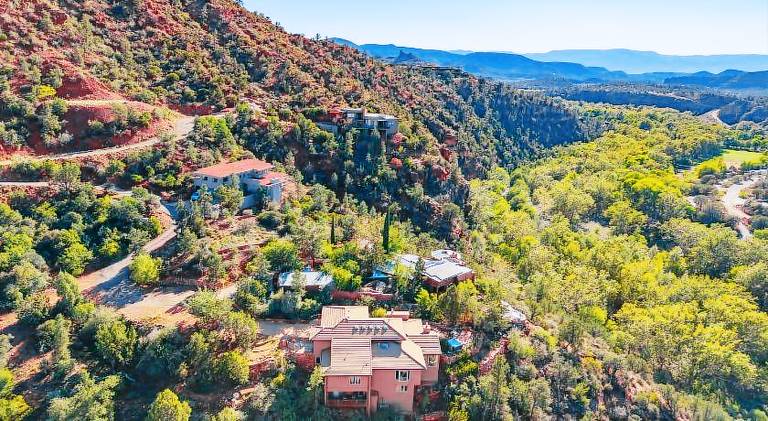 House with jacuzzi in Sedona, AZ